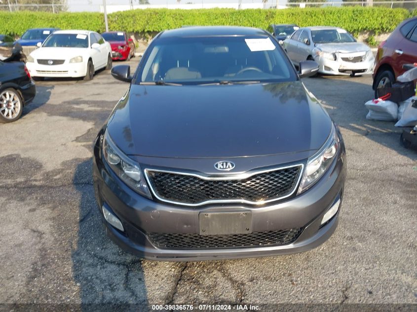 2015 Kia Optima Lx VIN: KNAGM4A75F5646651 Lot: 39836576