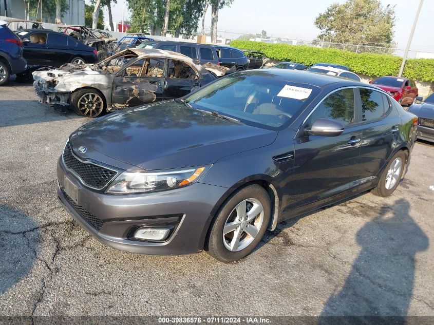 2015 Kia Optima Lx VIN: KNAGM4A75F5646651 Lot: 39836576