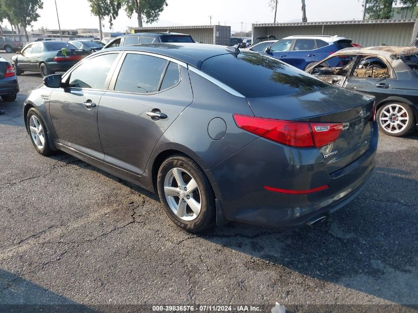 2015 Kia Optima Lx VIN: KNAGM4A75F5646651 Lot: 39836576