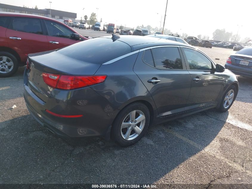 2015 Kia Optima Lx VIN: KNAGM4A75F5646651 Lot: 39836576