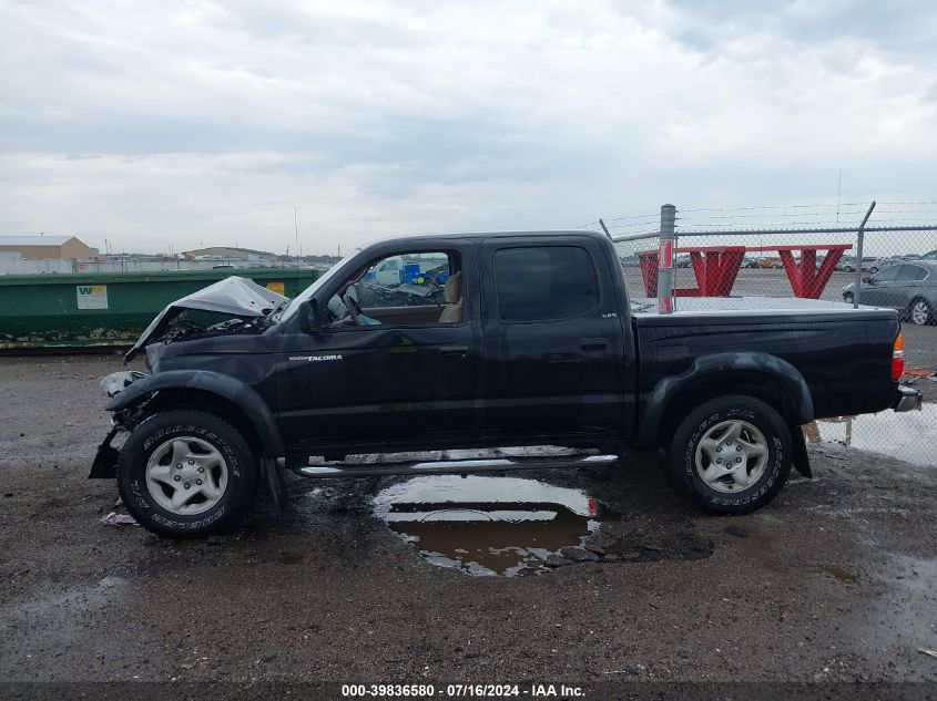 2001 Toyota Tacoma Prerunner V6 VIN: 5TEGN92N71Z767276 Lot: 39836580