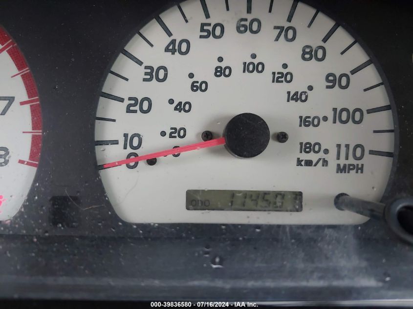 2001 Toyota Tacoma Prerunner V6 VIN: 5TEGN92N71Z767276 Lot: 39836580