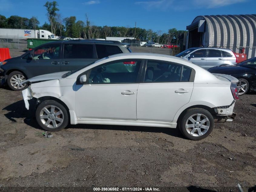 2010 Nissan Sentra 2.0Sr VIN: 3N1AB6AP4AL618068 Lot: 39836582