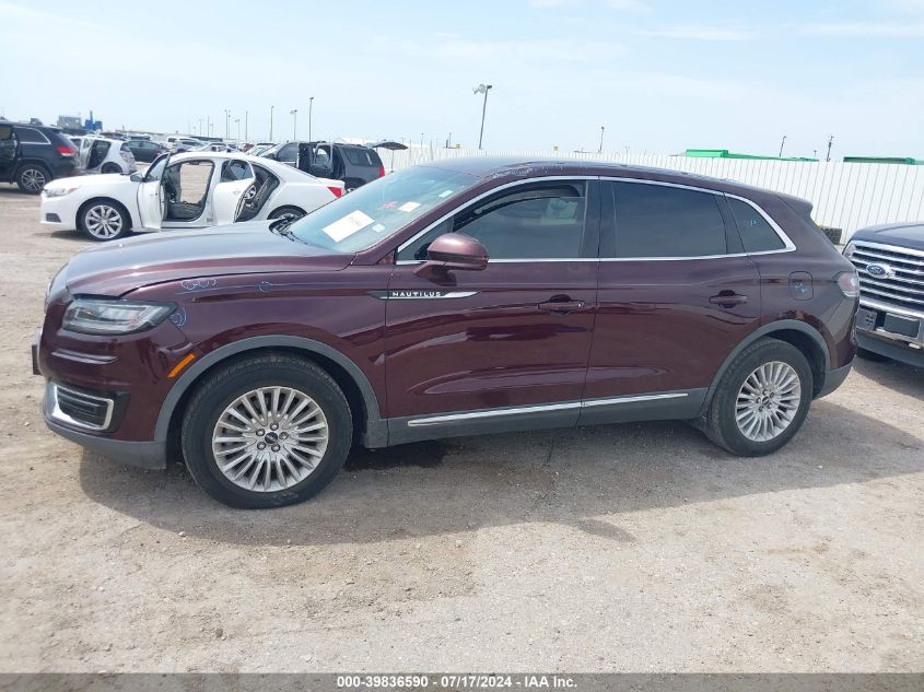 2019 Lincoln Nautilus Standard VIN: 2LMPJ6J99KBL48439 Lot: 39836590