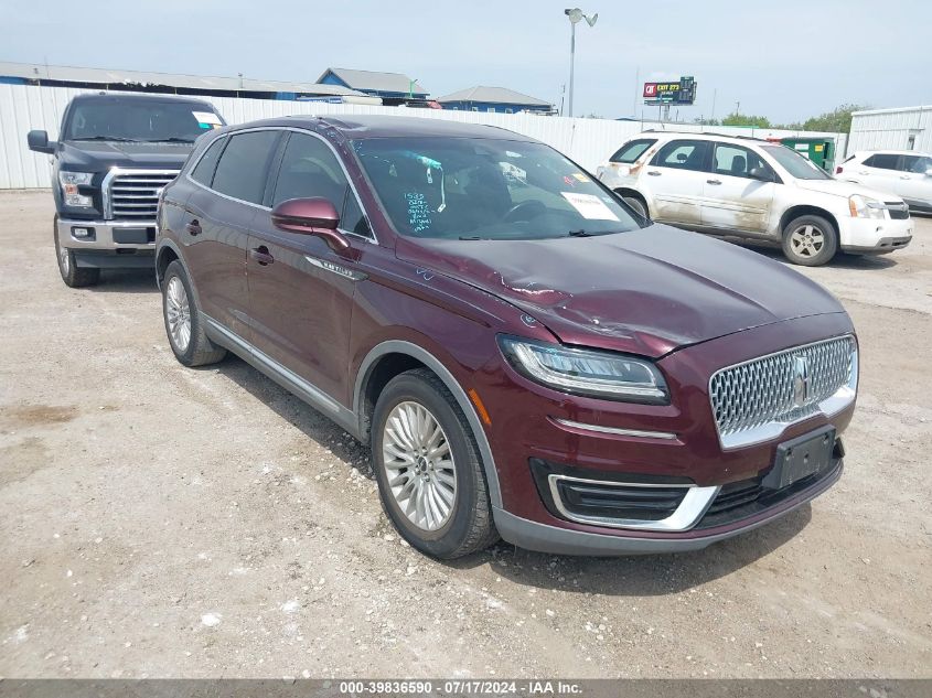 2019 Lincoln Nautilus Standard VIN: 2LMPJ6J99KBL48439 Lot: 39836590