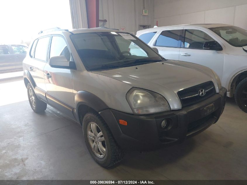 2007 Hyundai Tucson Limited/Se VIN: KM8JN72DX7U532370 Lot: 39836594