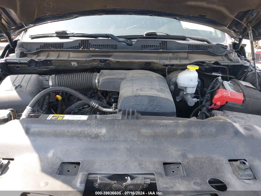 2022 Ram 1500 Classic Tradesman Quad Cab 4X2 6'4 Box VIN: 1C6RR6FG8NS154530 Lot: 39836605