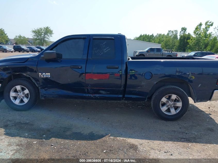 2022 Ram 1500 Classic Tradesman Quad Cab 4X2 6'4 Box VIN: 1C6RR6FG8NS154530 Lot: 39836605