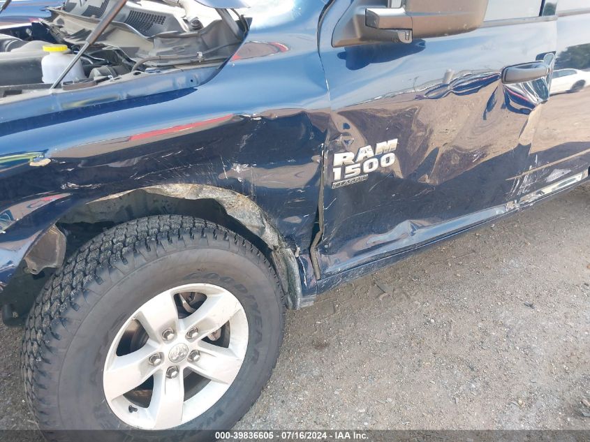 2022 Ram 1500 Classic Tradesman Quad Cab 4X2 6'4 Box VIN: 1C6RR6FG8NS154530 Lot: 39836605