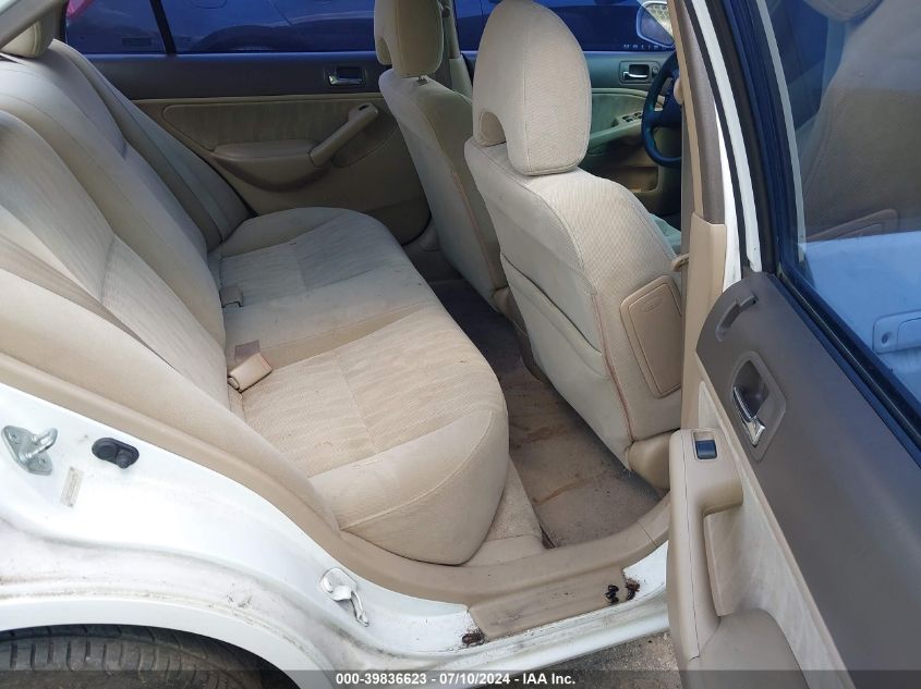 2003 Honda Civic Ex VIN: 2HGES26833H618990 Lot: 39836623