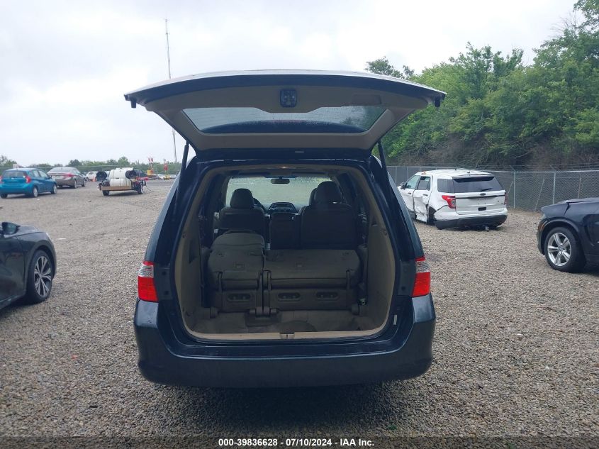 2005 Honda Odyssey Ex-L VIN: 5FNRL387X5B084998 Lot: 39836628