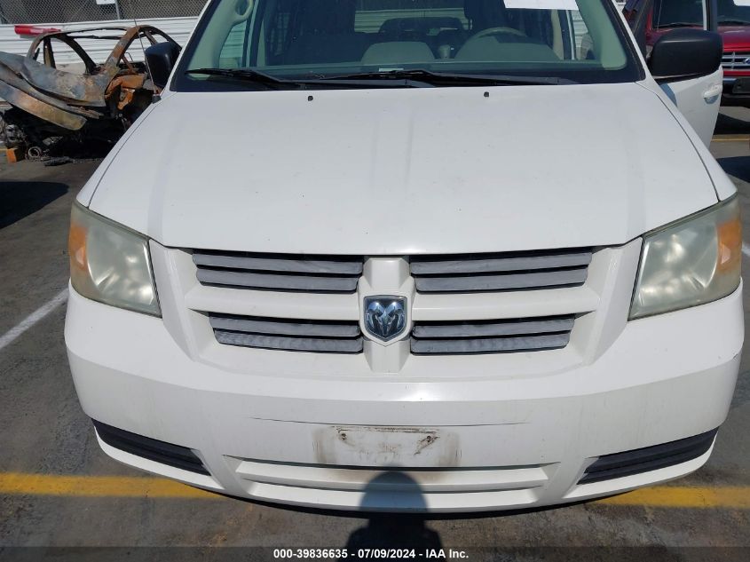 2009 Dodge Grand Caravan Se VIN: 2D8HN44E19R621916 Lot: 39836635