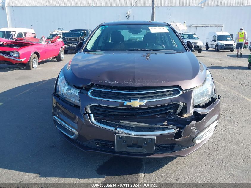 2015 Chevrolet Cruze 1Lt Auto VIN: 1G1PC5SB7F7251558 Lot: 39836634