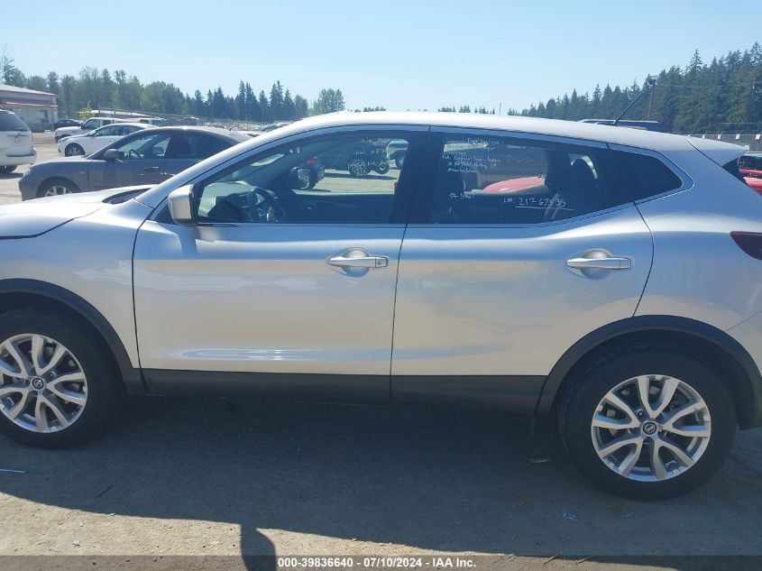 2022 Nissan Rogue Sport S Fwd Xtronic Cvt VIN: JN1BJ1AV9NW582063 Lot: 39836640