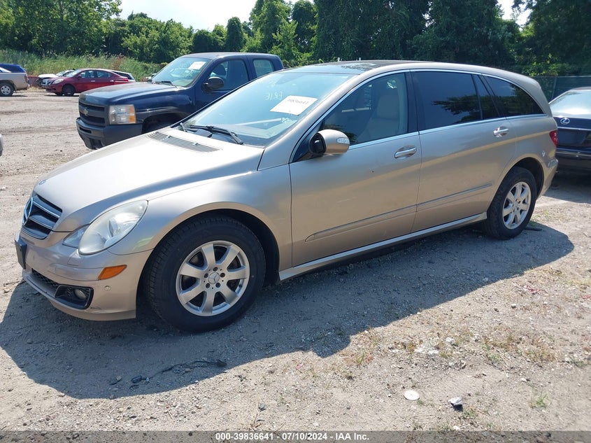 2007 Mercedes-Benz R 320 Cdi VIN: 4JGCB22E67A044905 Lot: 39836641