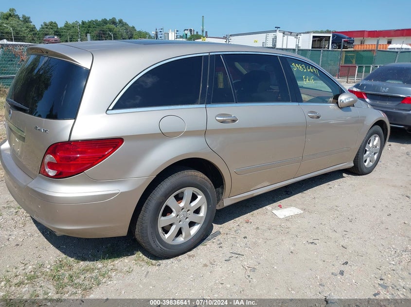 2007 Mercedes-Benz R 320 Cdi VIN: 4JGCB22E67A044905 Lot: 39836641