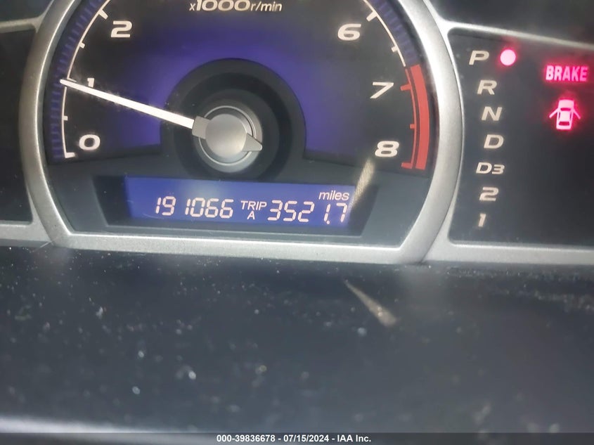 2007 Honda Civic Ex VIN: 1HGFA16827L043579 Lot: 39836678