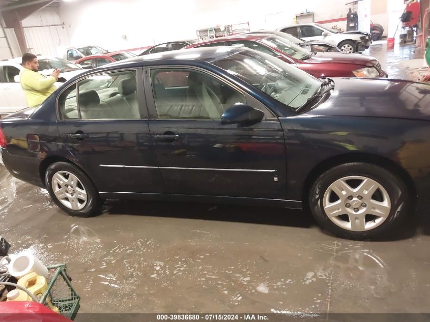 2006 Chevrolet Malibu Lt VIN: 1G1ZT51886F301596 Lot: 39836680