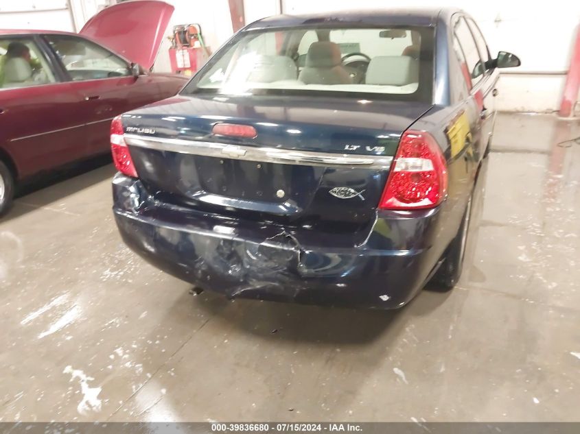 2006 Chevrolet Malibu Lt VIN: 1G1ZT51886F301596 Lot: 39836680