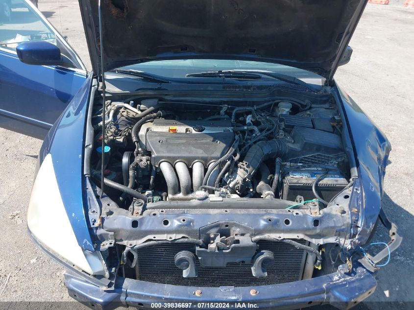 2005 Honda Accord 2.4 Lx VIN: 1HGCM56455A144297 Lot: 39836697