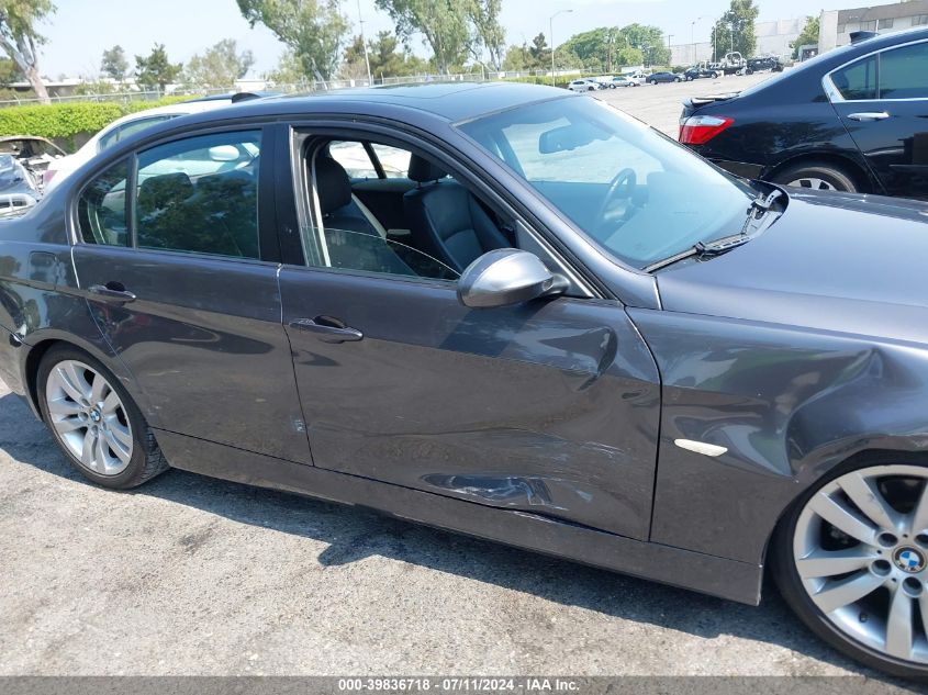 2007 BMW 328I VIN: WBAVA37537NL13138 Lot: 39836718