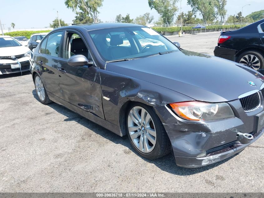 2007 BMW 328I VIN: WBAVA37537NL13138 Lot: 39836718