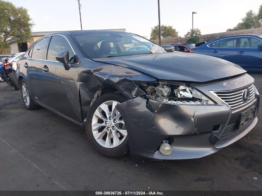 2013 Lexus Es 300H VIN: JTHBW1GG8D2029125 Lot: 39836726