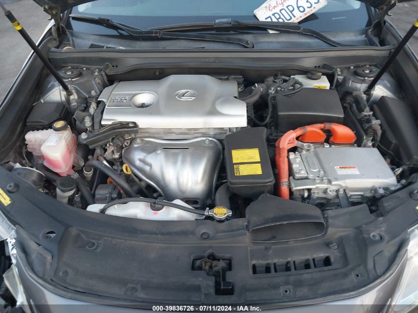 2013 Lexus Es 300H VIN: JTHBW1GG8D2029125 Lot: 39836726