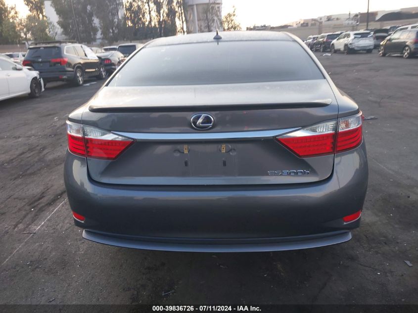 2013 Lexus Es 300H VIN: JTHBW1GG8D2029125 Lot: 39836726