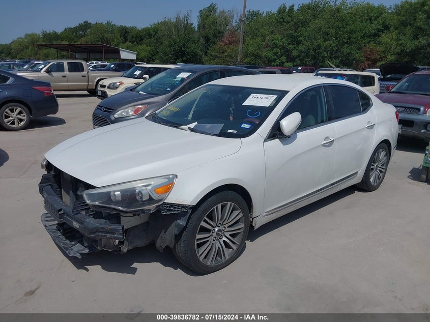 2014 Kia Cadenza Premium VIN: KNALN4D70E5145835 Lot: 39836782