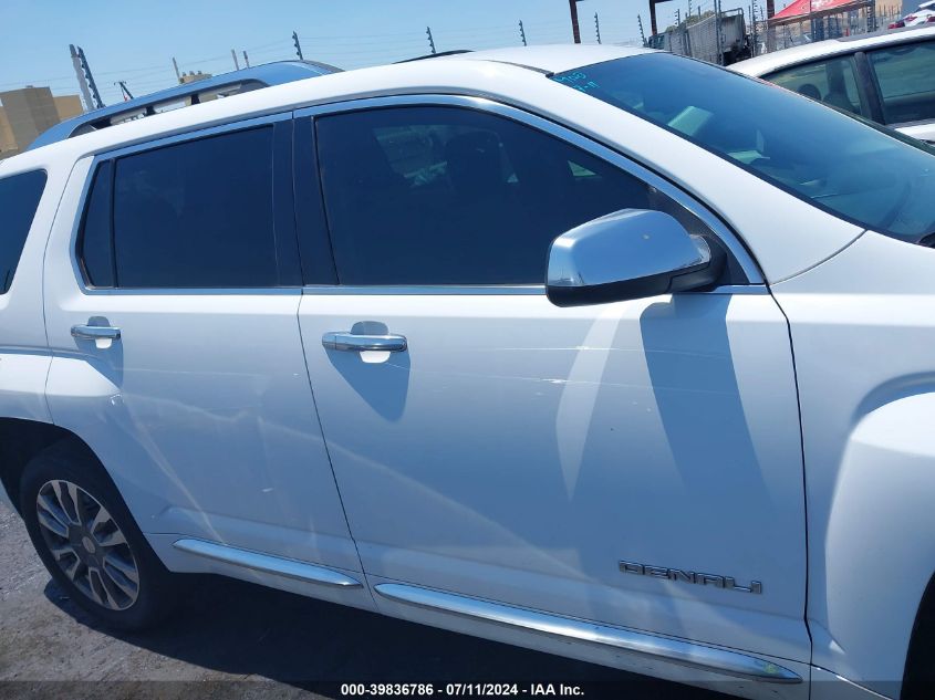 2017 GMC Terrain Denali VIN: 2GKFLVE39H6139987 Lot: 39836786