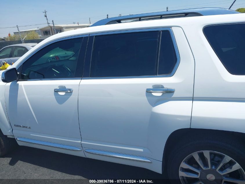 2017 GMC Terrain Denali VIN: 2GKFLVE39H6139987 Lot: 39836786