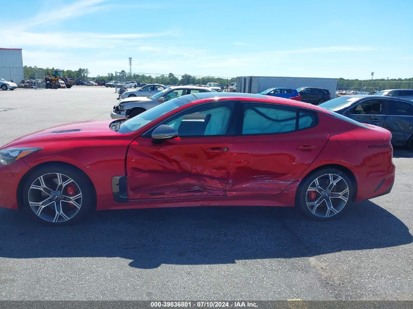 2018 Kia Stinger Gt2 VIN: KNAE55LC9J6018325 Lot: 39836801