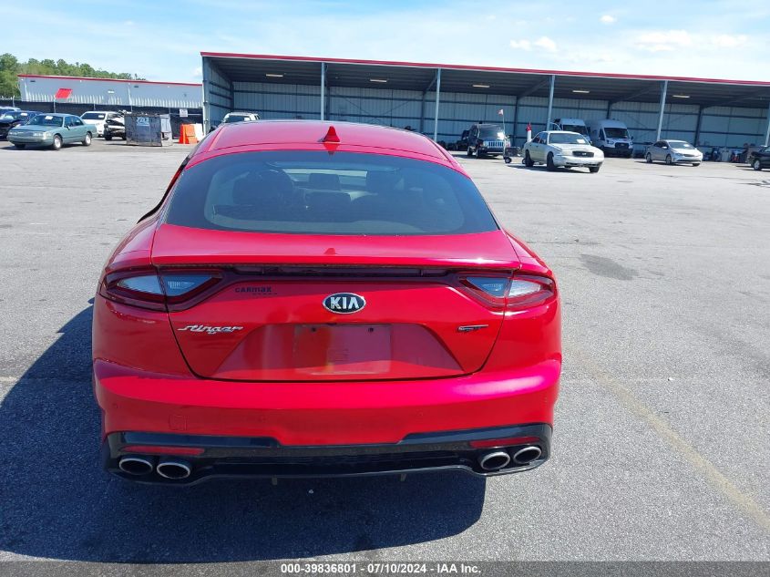 2018 Kia Stinger Gt2 VIN: KNAE55LC9J6018325 Lot: 39836801