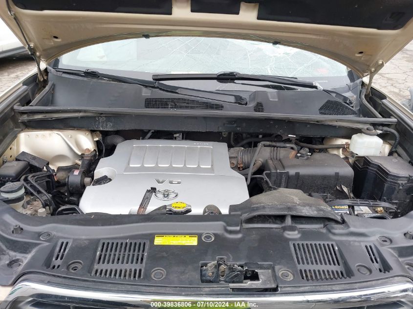 2008 Toyota Highlander Limited VIN: JTEES42A982096199 Lot: 39836806