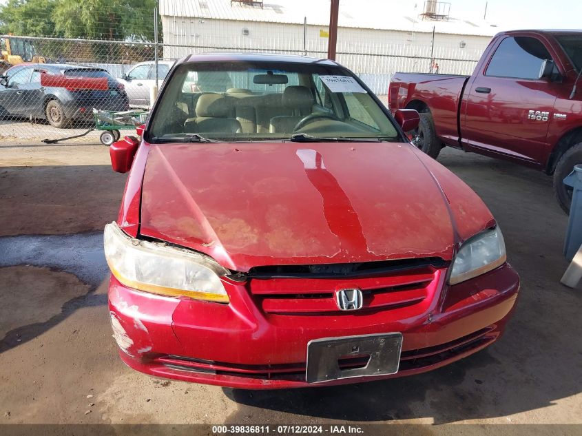 2001 Honda Accord Ex VIN: 1HGCG165X1A071642 Lot: 39836811