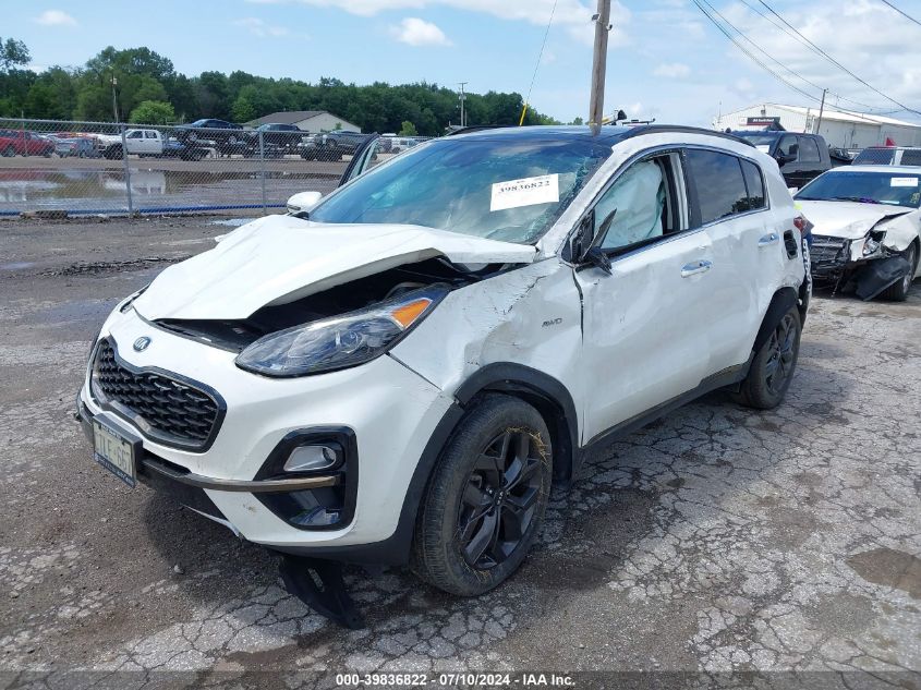 2021 Kia Sportage Ex VIN: KNDPNCAC4M7868476 Lot: 39836822