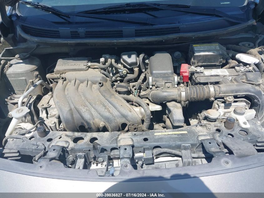 2016 Nissan Versa 1.6 S/1.6 S+/1.6 Sl/1.6 Sv VIN: 3N1CN7AP9GL815574 Lot: 39836827