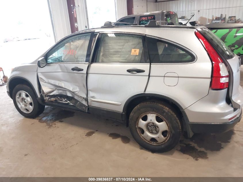 2010 Honda Cr-V Lx VIN: 5J6RE4H36AL014591 Lot: 39836837