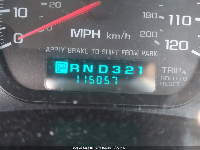 2002 Chevrolet Impala VIN: 2G1WF55E229365260 Lot: 39836845