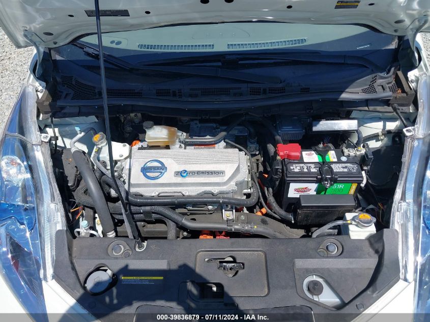 2012 Nissan Leaf Sl VIN: JN1AZ0CP3CT026374 Lot: 39836879