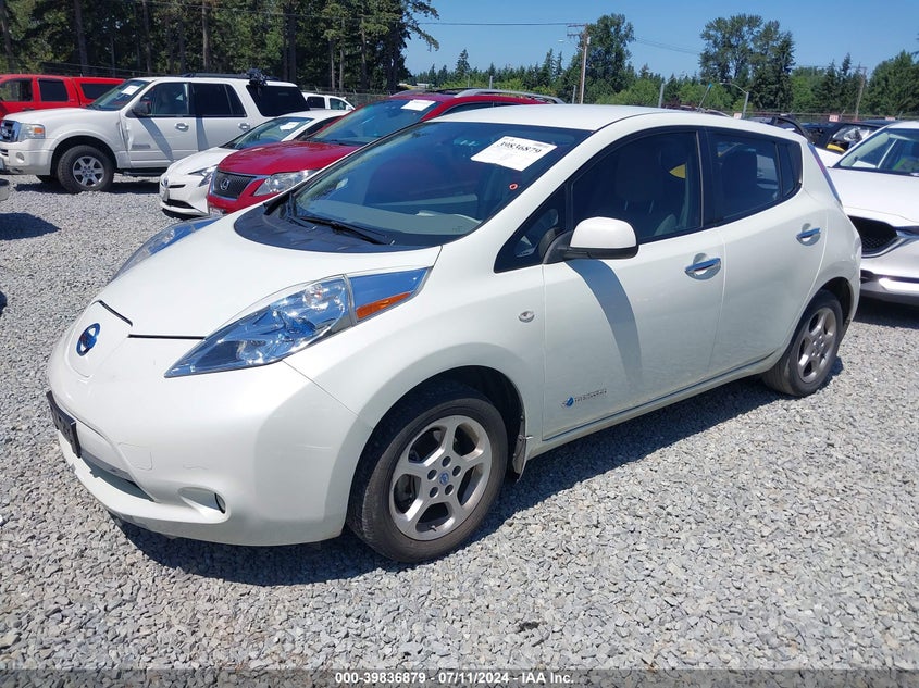2012 Nissan Leaf Sl VIN: JN1AZ0CP3CT026374 Lot: 39836879
