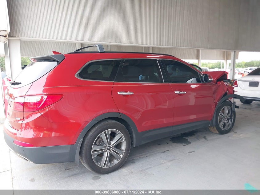 2016 Hyundai Santa Fe Se VIN: KM8SRDHF3GU139746 Lot: 39836880