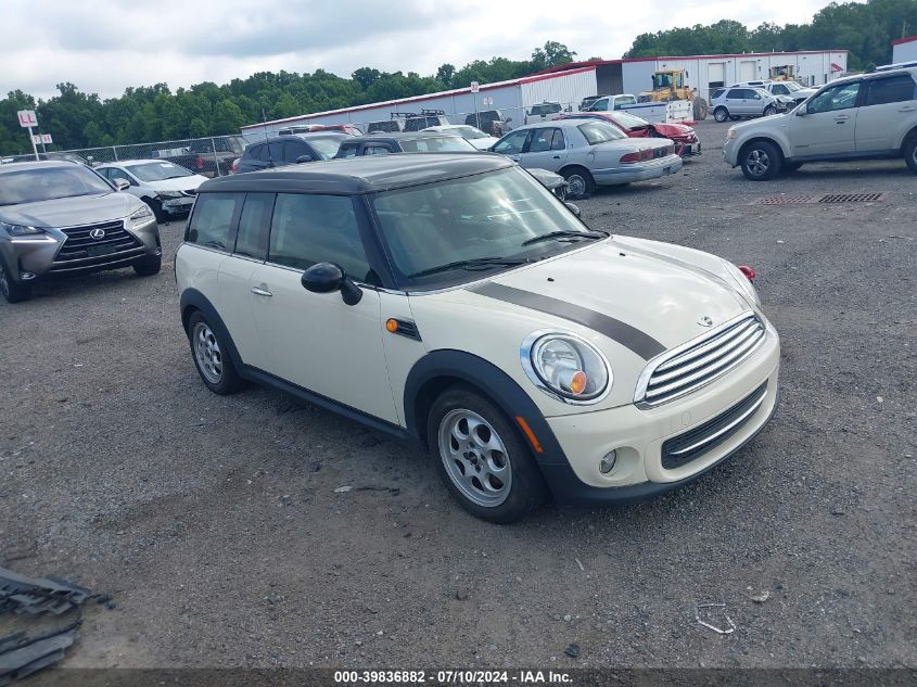 WMWZF3C56CT489261 | 2012 MINI COOPER CLUBMAN