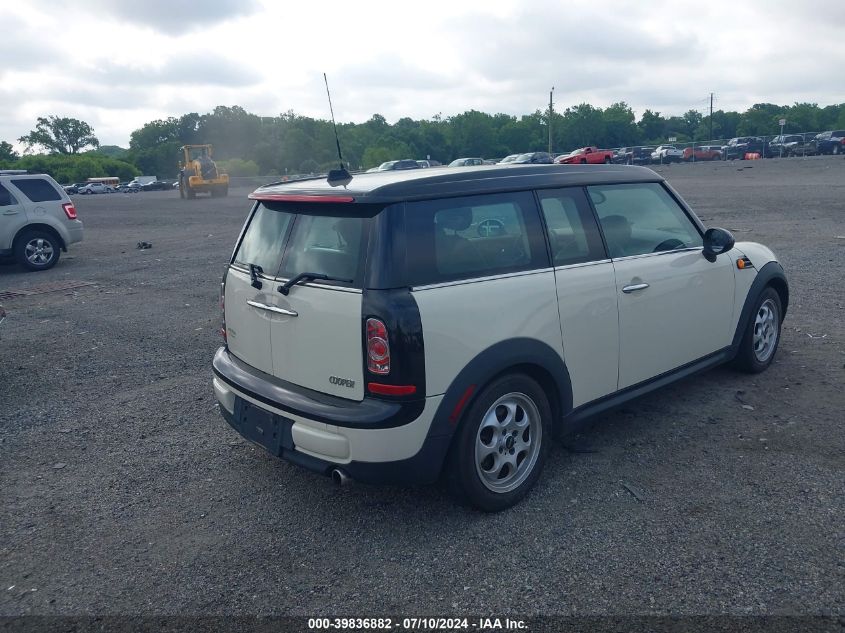 WMWZF3C56CT489261 | 2012 MINI COOPER CLUBMAN