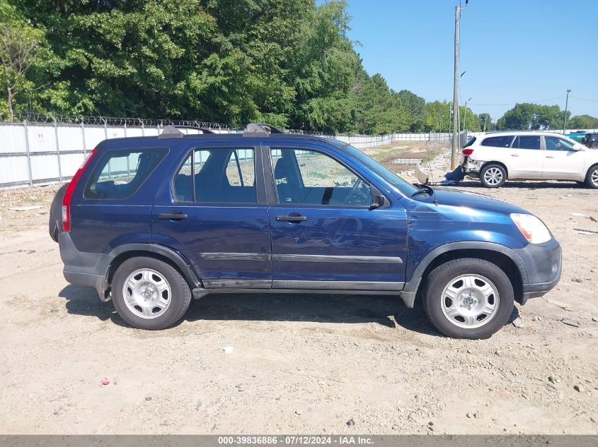 2005 Honda Cr-V Lx VIN: SHSRD78595U327048 Lot: 39836886
