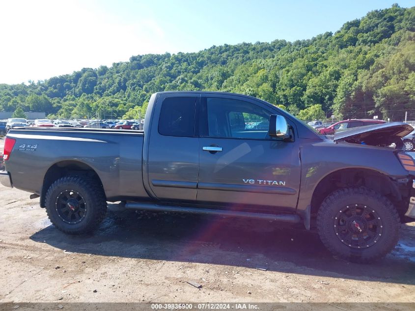 2005 Nissan Titan Se VIN: 1N6BA06B65N525022 Lot: 39836900