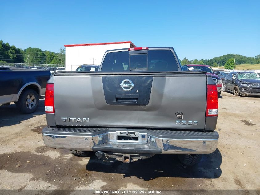 2005 Nissan Titan Se VIN: 1N6BA06B65N525022 Lot: 39836900