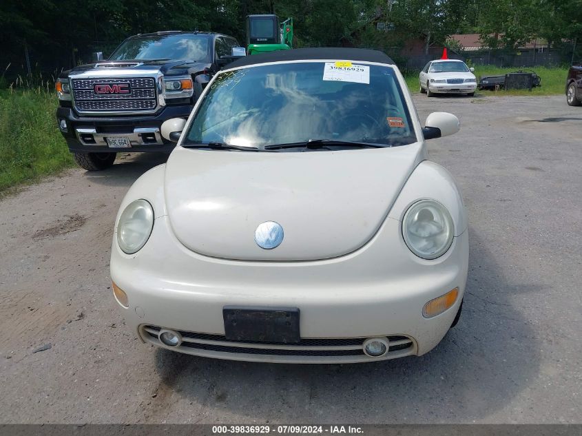 2004 Volkswagen New Beetle Gls VIN: 3VWCM21Y34M310399 Lot: 39836929