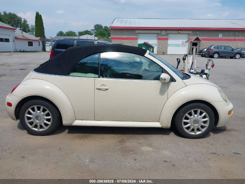 2004 Volkswagen New Beetle Gls VIN: 3VWCM21Y34M310399 Lot: 39836929